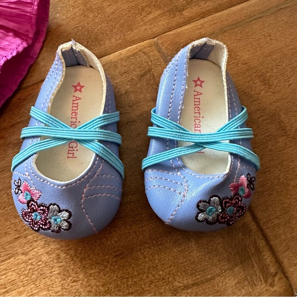 American Girl Doll “Sweet Sequins Party” Outfit with Pink Sweater, Dress, Tights - Picture 6 of 16